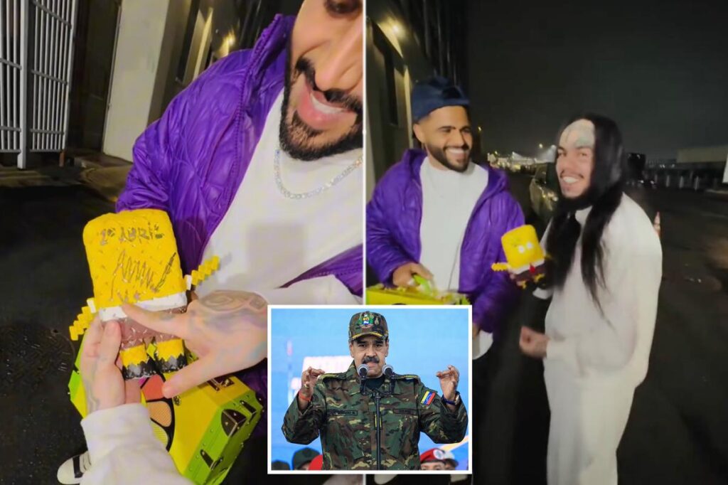 Rapper Tekashi 6ix9ine brags that Maduro signed his SpongeBob toy in infamous NYC lockup Rapper Tekashi 6ix9ine brags that Maduro signed his SpongeBob toy in infamous NYC lockup