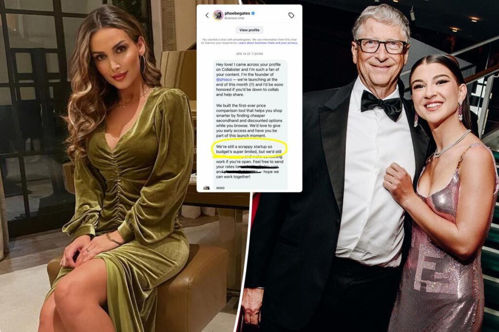 Nepo or Cheapo? Bill Gates’ daughter Phoebe blasted for alleged 0 haggling scheme: ‘She’s a cancer’ Nepo or Cheapo? Bill Gates’ daughter Phoebe blasted for alleged 0 haggling scheme: ‘She’s a cancer’