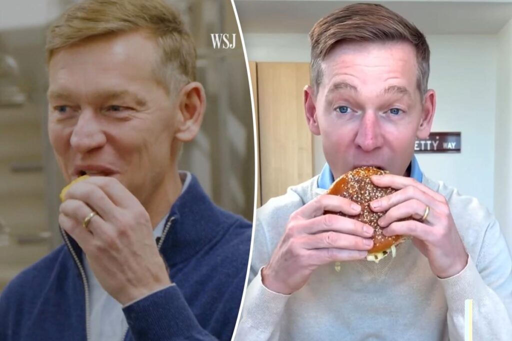 McDonald’s CEO roasted yet again for eating on-camera — after offering tips on how to look less awkward doing it