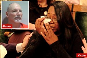 Heartbreaking moment as sex abuse victim begs Calif. Dems to change elder parole law Heartbreaking moment as sex abuse victim begs Calif. Dems to change elder parole law