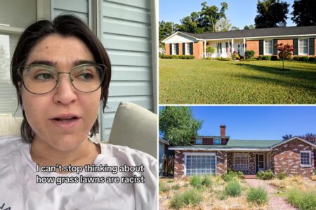 Liberal claims having nice lawn is ‘racist’ and ‘based in white supremacy’ in bizarre TikTok rant