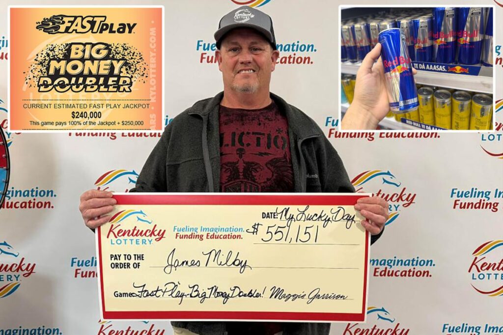 Red Bull purchase leads to shocking lottery windfall for lucky winner: ‘He was just shaking’