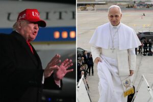 Pope Leo says he doesn’t want to get into debate with Trump after president’s Iran war swipe