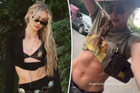 Cameron Brink flaunts chiseled abs during eventful Coachella trip