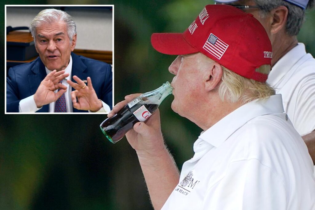 President Trump has bonkers theory about Diet Coke and cancer, Dr. Oz reveals President Trump has bonkers theory about Diet Coke and cancer, Dr. Oz reveals
