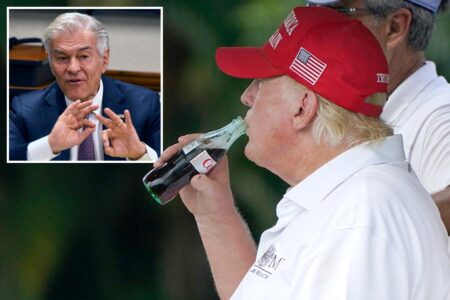 President Trump has bonkers theory about Diet Coke and cancer, Dr. Oz reveals