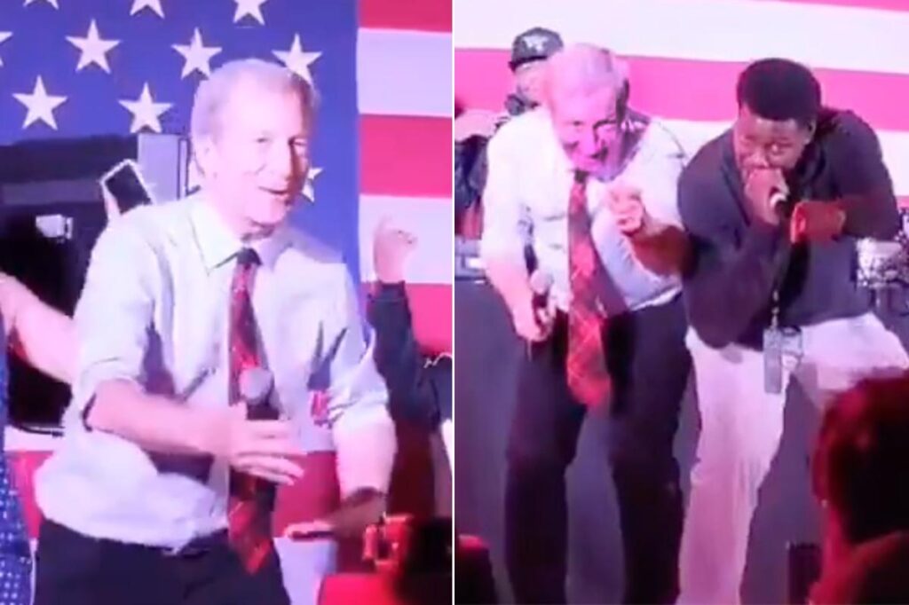 California governor frontrunner Tom Steyer mocked over cringeworthy resurfaced dance clip California governor frontrunner Tom Steyer mocked over cringeworthy resurfaced dance clip