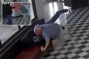 Dramatic moment Oklahoma principal Kirk Moore tackles Columbine-obsessed school shooter while being shot Dramatic moment Oklahoma principal Kirk Moore tackles Columbine-obsessed school shooter while being shot