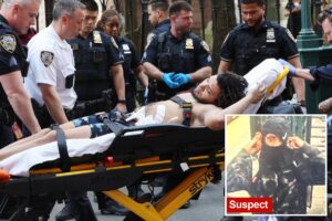 NYC straphanger initially believed to have been stabbed on NYC train was actually shot: cops, sources