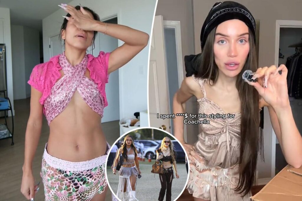Influencers roasted for hiring ‘Coachella stylists’ — allegedly paying thousands of dollars for the ‘horrendous’ looks: ‘This is hot garbage’ Influencers roasted for hiring ‘Coachella stylists’ — allegedly paying thousands of dollars for the ‘horrendous’ looks: ‘This is hot garbage’