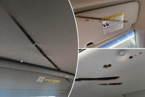 Drivers are finding mysterious burn marks in their cars — even though they don’t smoke