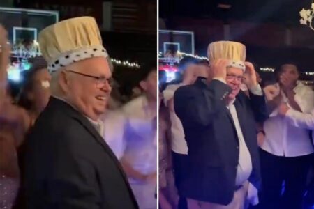 Hero Oklahoma principal Kirk Moore crowned prom king after taking a bullet while tackling school shooter