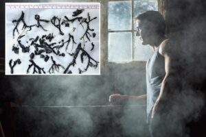 How an 87-year-old’s lungs became filled with black, rubbery plugs — and he survived