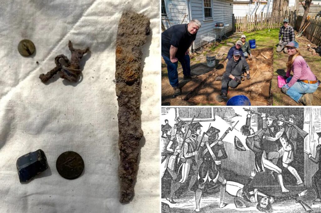 Revolutionary War artifacts discovered at site of infamous colonial American heist