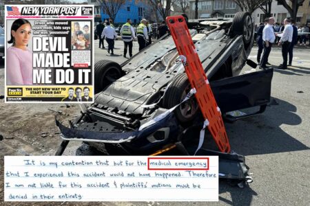 NYC wigmaker who fatally mowed down mom, 2 daughters will face trial in family’s lawsuit – after judge didn’t buy her ‘medical emergency’ excuse