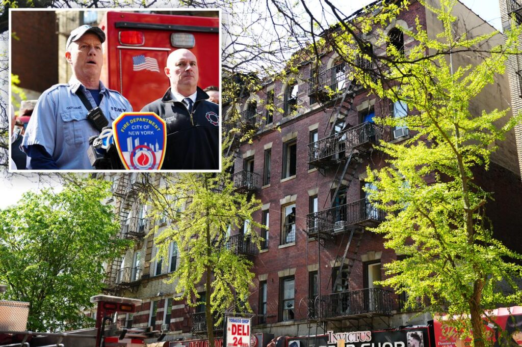 Hero  firefighter recall details of dramatic rescue in Bronx apartment fire that killed two