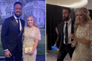 Rattled Erika Kirk rushed out of White House Correspondents’ Dinner after shooting: ‘I just want to go home’
