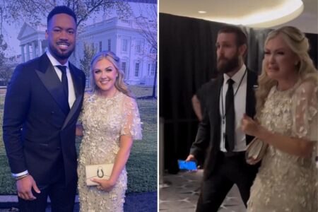 Rattled Erika Kirk rushed out of White House Correspondents’ Dinner after shooting: ‘I just want to go home’