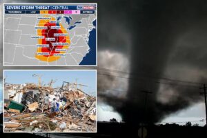 Severe weather outbreak brewing with potential strong, long track tornadoes targeting millions in Midwest