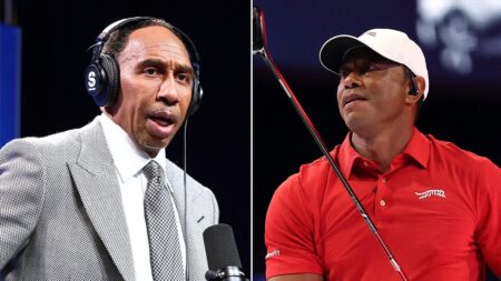 Stephen A Smith implores ‘addict’ Tiger Woods to ‘stop getting behind the damn wheel’