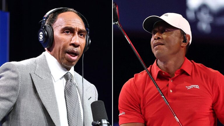 Stephen A Smith implores ‘addict’ Tiger Woods to ‘stop getting behind the damn wheel’