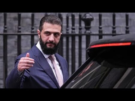 Syrian president discusses Iran war with British PM on first visit to London since fall of al-Assad