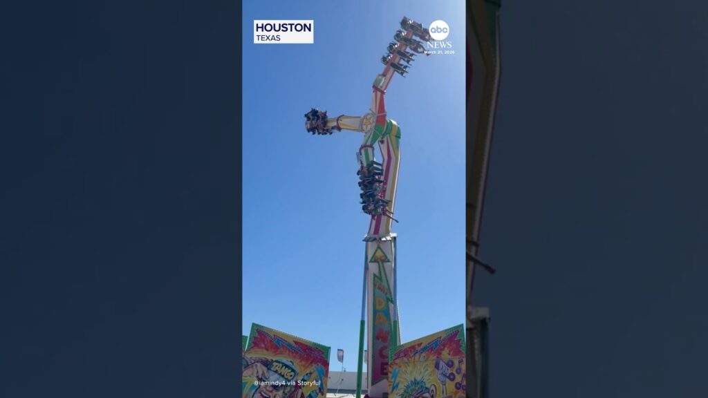 Passengers stuck in mid-air as carnival ride stalls in Texas