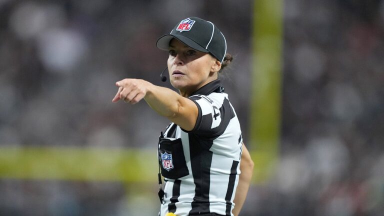 One of the NFL’s first female officials sues the league for gender discrimination after being fired