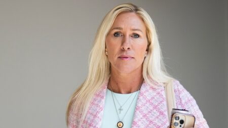 Former Rep. MTG vents that she’s ‘so beyond done,’ characterizing Trump’s address as ‘WAR WAR WAR’