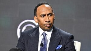 Stephen A Smith, former ESPN colleague clash about why men stay silent on trans athletes in girls’ sports