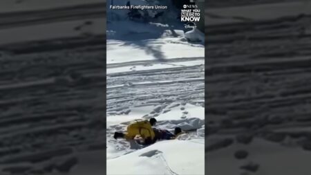 First responders save woman who fell into frigid river in Alaska