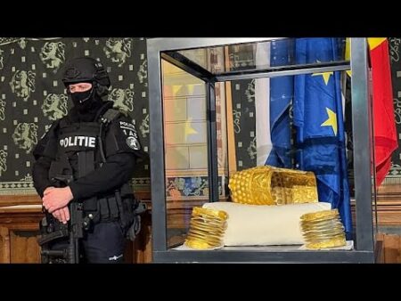 Priceless ancient golden helmet from Romania stolen from Dutch museum recovered