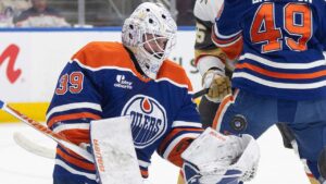 NHL fan goes into labor during Oilers game against Golden Knights, broadcaster says NHL fan goes into labor during Oilers game against Golden Knights, broadcaster says