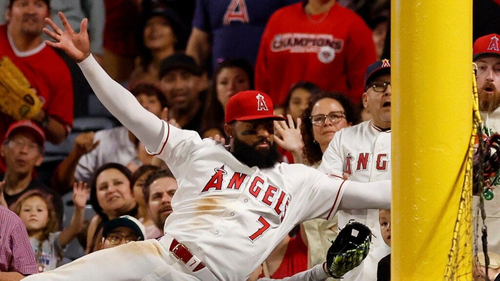 Angels outfielder Jo Adell incredibly robs three home runs in win: ‘Greatest defensive game I’ve ever seen’ Angels outfielder Jo Adell incredibly robs three home runs in win: ‘Greatest defensive game I’ve ever seen’