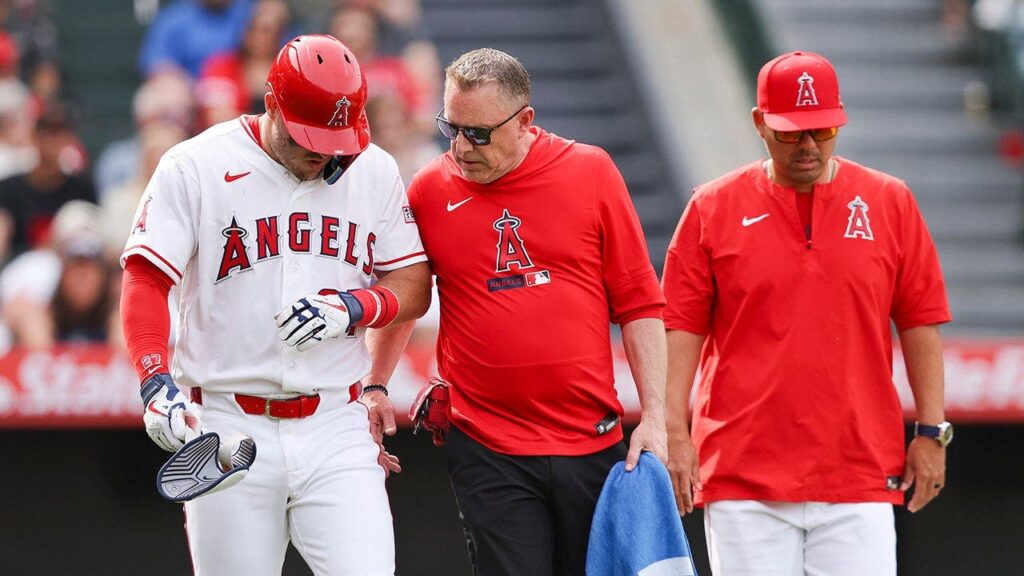 Angels’ Mike Trout calls out Mariners’ risky strategy after getting hit by pitch Angels’ Mike Trout calls out Mariners’ risky strategy after getting hit by pitch