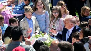 White House Egg Roll for Easter celebrates ‘patriotic spirit,’ America’s farmers and the USA White House Egg Roll for Easter celebrates ‘patriotic spirit,’ America’s farmers and the USA