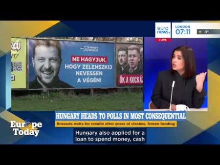 Money: That’s the leverage the EU has over Hungary ahead of a crucial election on Sunday. Money: That’s the leverage the EU has over Hungary ahead of a crucial election on Sunday.