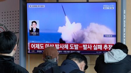 North Korea fires missiles toward sea after ridiculing South’s hopes for better ties North Korea fires missiles toward sea after ridiculing South’s hopes for better ties