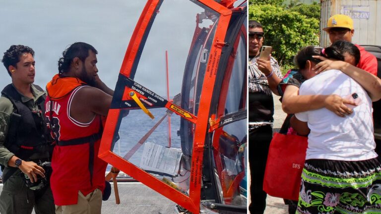 Coast Guard rescues family stranded for days in Pacific after boat failure sets them adrift Coast Guard rescues family stranded for days in Pacific after boat failure sets them adrift