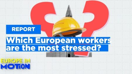 Where in Europe are workers the most stressed?