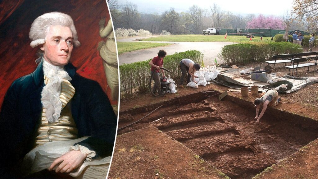 Discovery at Monticello reveals construction secrets Thomas Jefferson left out of maps and letters
