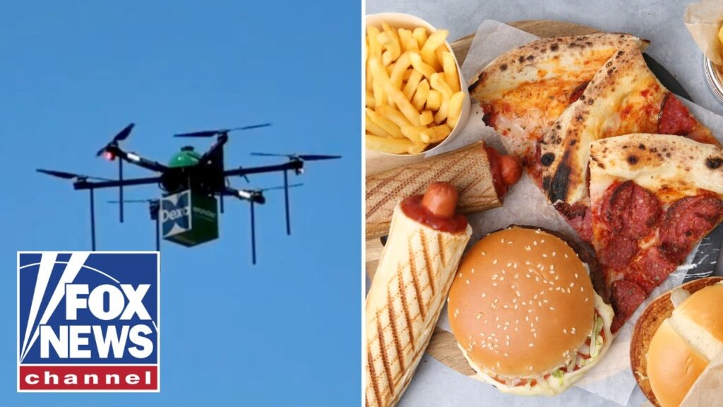 REALLY FAST FOOD: Delivery drones make first launch