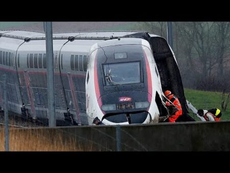 French TGV train collides with a truck, killing one and injuring 27