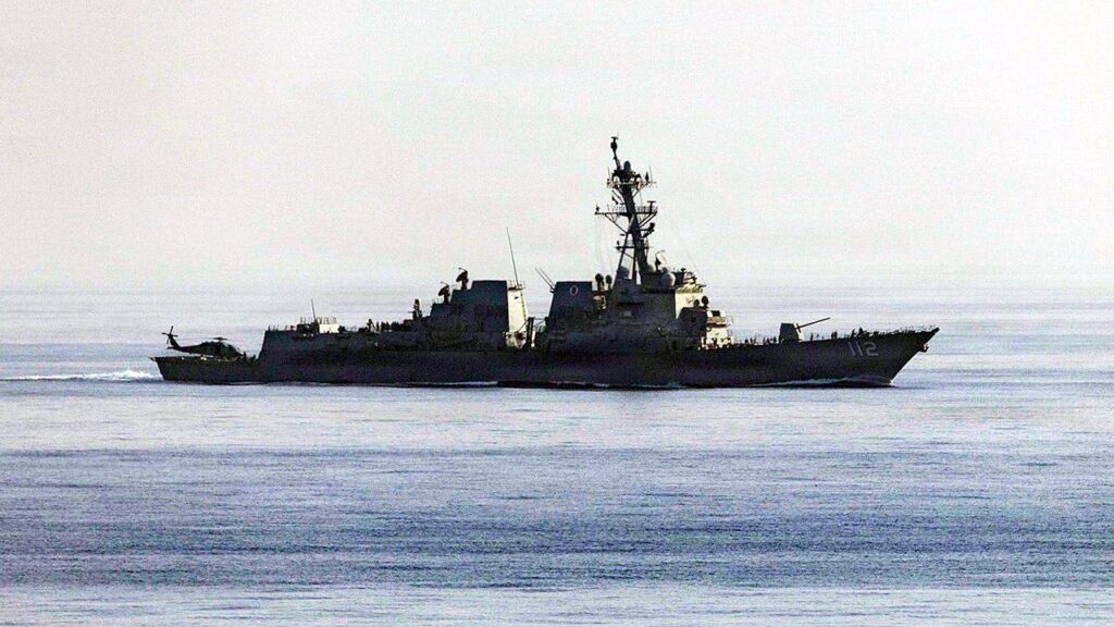 US destroyer interdicts two oil tankers trying to leave Iran during Trump’s blockade
