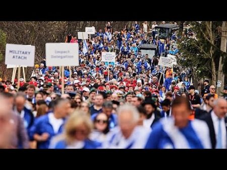 Thousands gather in Poland for annual ‘March of the Living’ to remember Holocaust victims