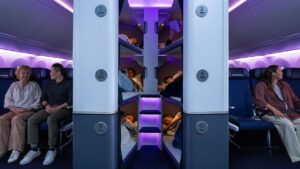 Airline unveils stacked bunk bed ‘pods’ as backlash builds over pricey, cramped way to fly
