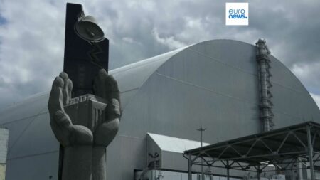 Chernobyl could face ‘catastrophic’ collapse as repairs stall following Russian drone strike