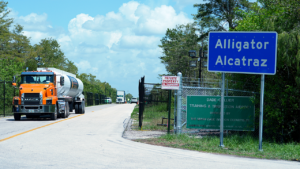Guards at ‘Alligator Alcatraz’ beat, pepper-sprayed detainees, lawyer says