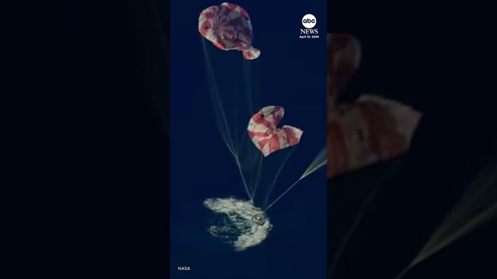 Artemis II successfully splashes down