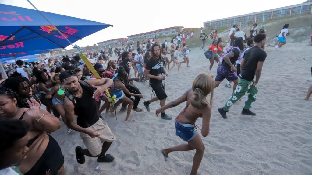 Police flood Orange Crush island hot spot, warn of teen takeovers as beach bash madness returns Police flood Orange Crush island hot spot, warn of teen takeovers as beach bash madness returns